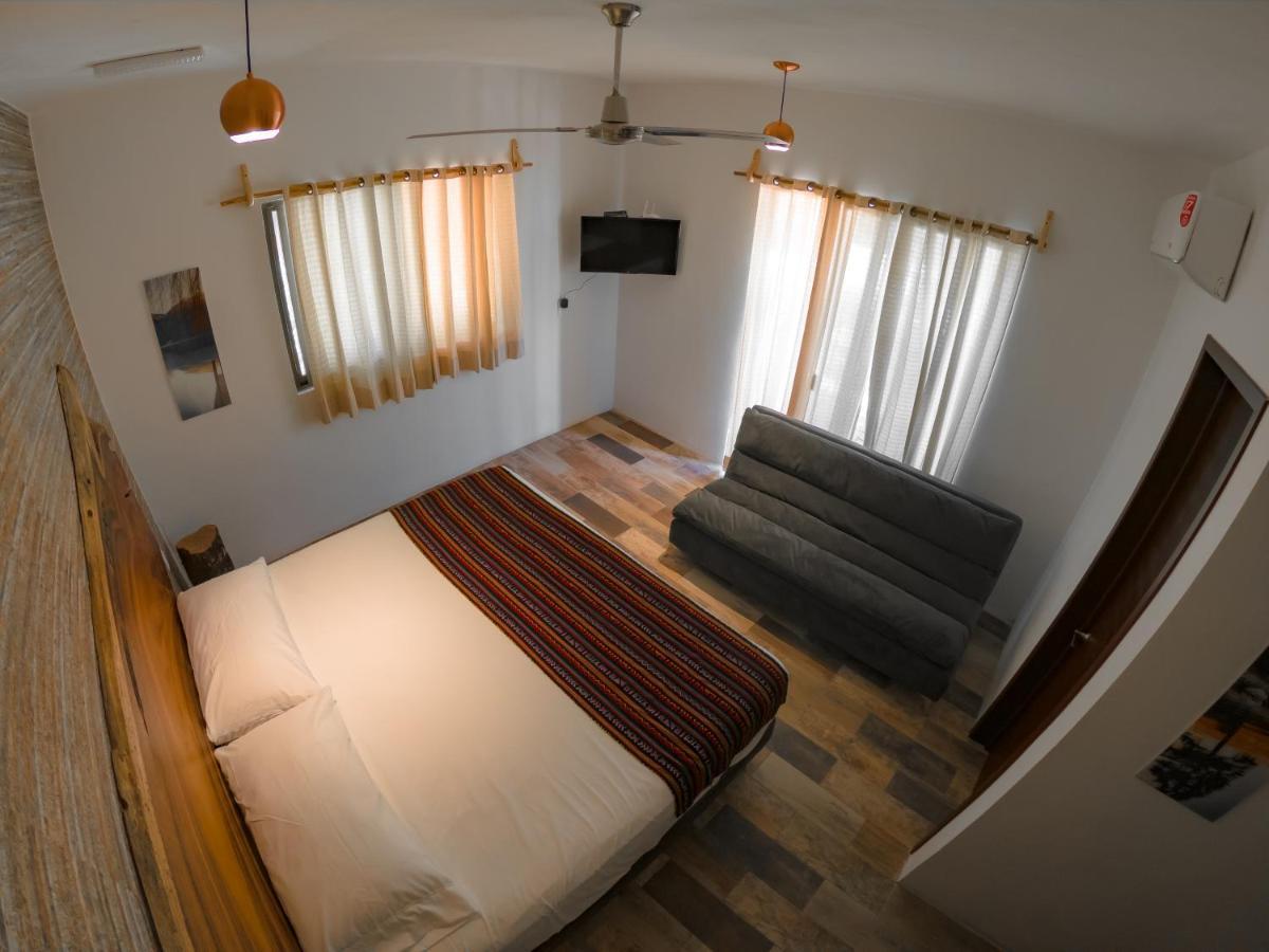 Hotel Pancho Villas Bacalar - Free Bikes And Paddles ภายนอก รูปภาพ