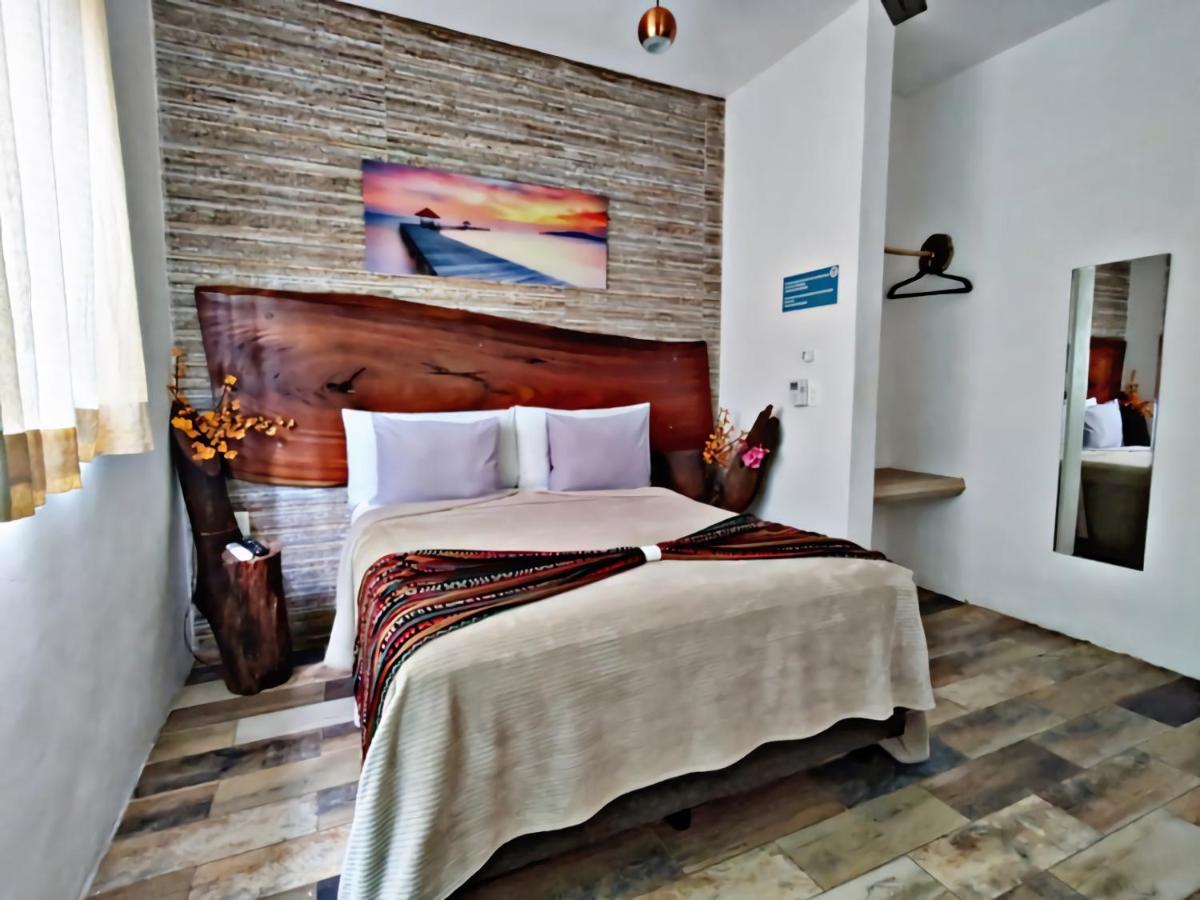 Hotel Pancho Villas Bacalar - Free Bikes And Paddles ภายนอก รูปภาพ