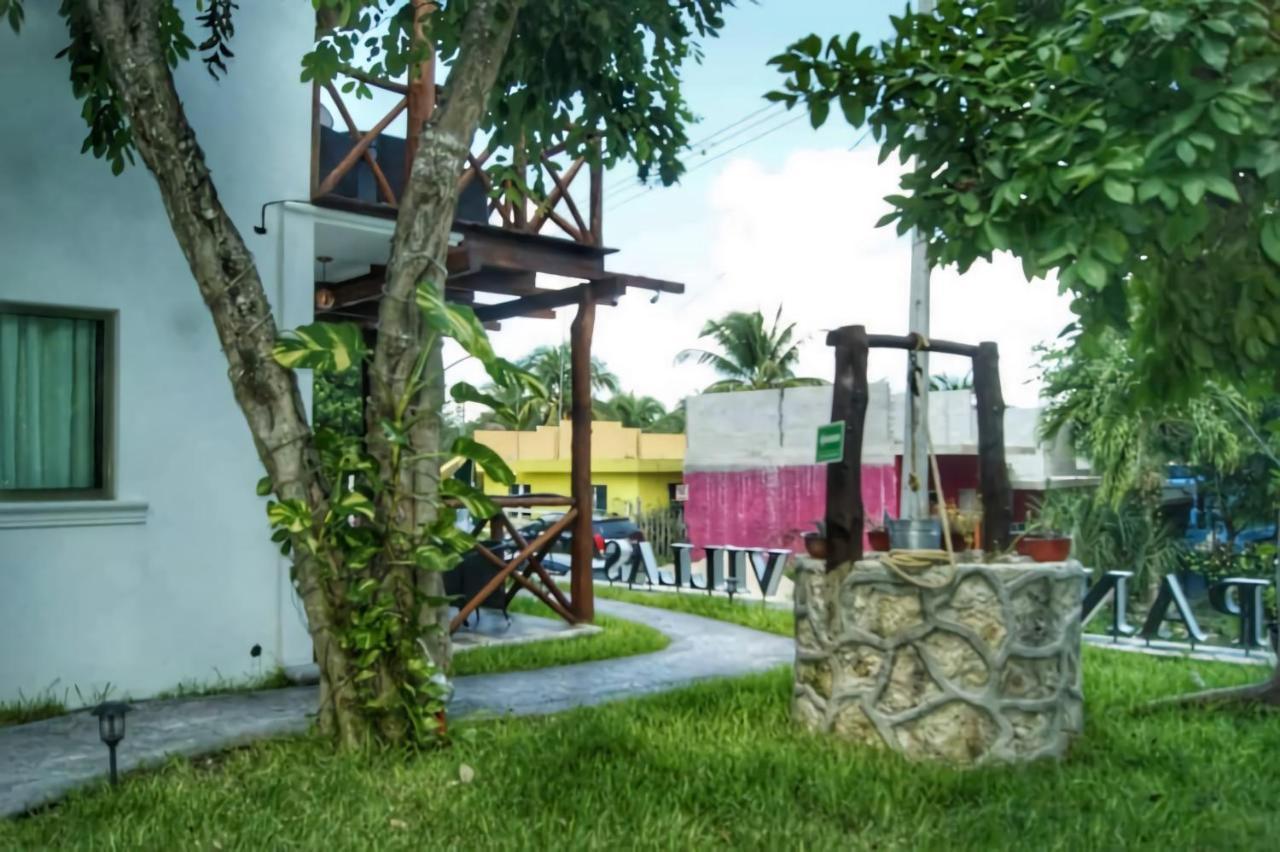Hotel Pancho Villas Bacalar - Free Bikes And Paddles ภายนอก รูปภาพ