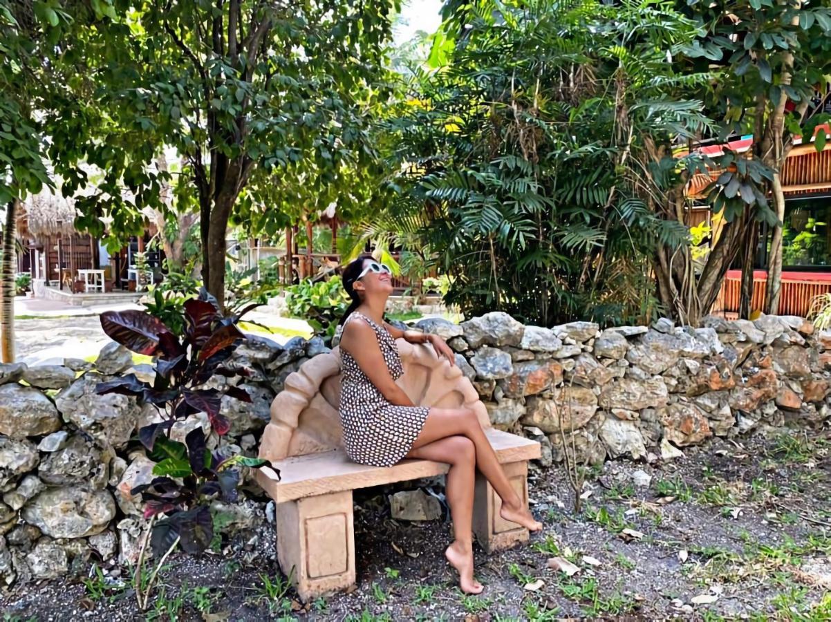 Hotel Pancho Villas Bacalar - Free Bikes And Paddles ภายนอก รูปภาพ