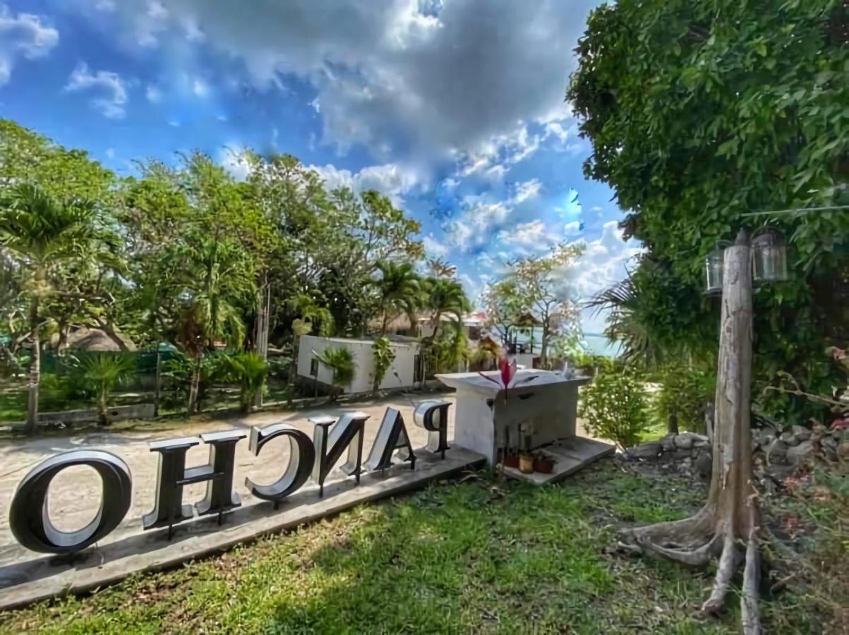 Hotel Pancho Villas Bacalar - Free Bikes And Paddles ภายนอก รูปภาพ